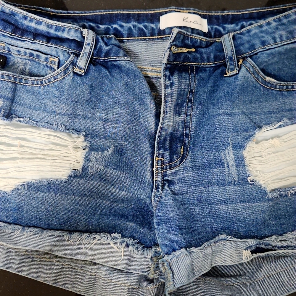 KanCan Size Large Jean Shorts